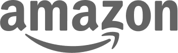 Grayscale logo of trusted partner Amazon